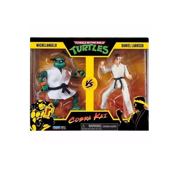 Teenage Mutant Ninja Turtles vs. Street Fighter Action Figures