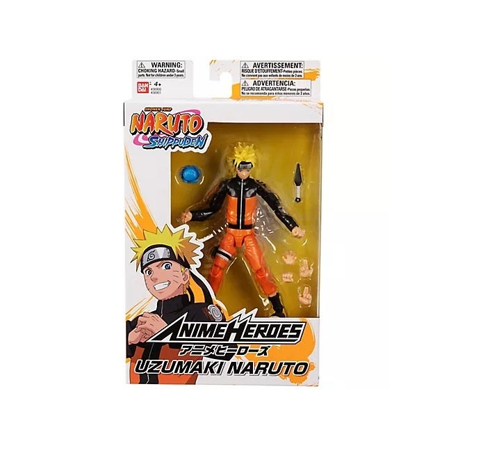 ANIME HEROES NARUTO SAGE MODE NARUTO 6.5 ACTION FIGURE