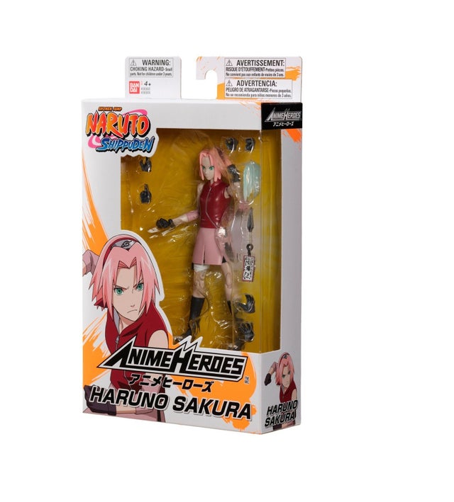 Bandai Naruto Shippuden Haruno Sakura Anime Heroes 6.5-in Action Figure